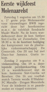 wekelijks nieuws 17-07-1981